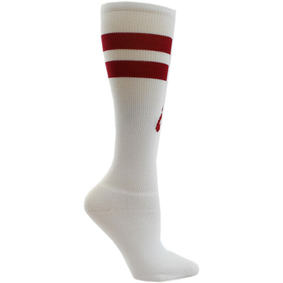 Носки женские ASICS Old School Striped Knee High White Athletic