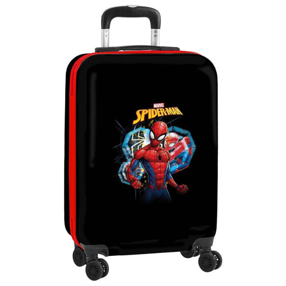 SAFTA Spider-Man ´´Her´´ Cabin 20´´ Twin Wheels Trolley