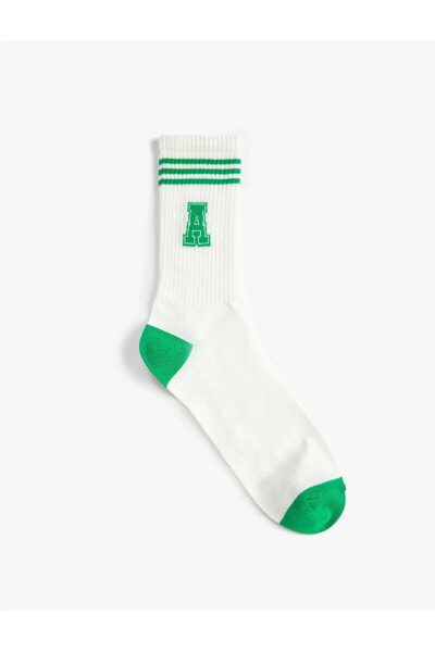 Носки Koton Sock Embroidered Letter