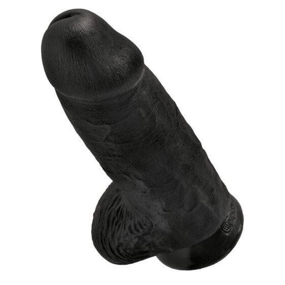 Фаллоимитатор King Cock Chubby 23 см - Чёрный
