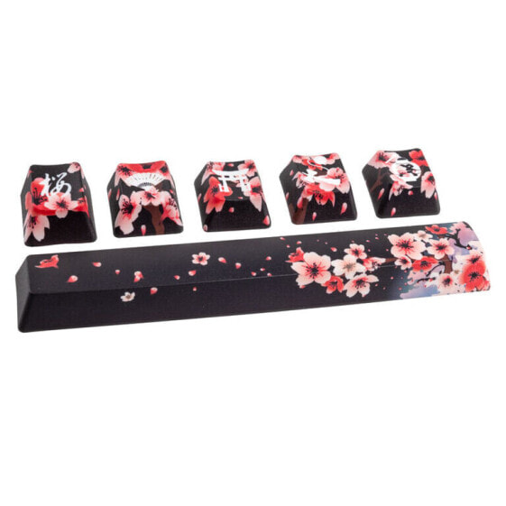 Traitors Sakura Kuro, Keycap Set, PBT 5-side Dye-Sub