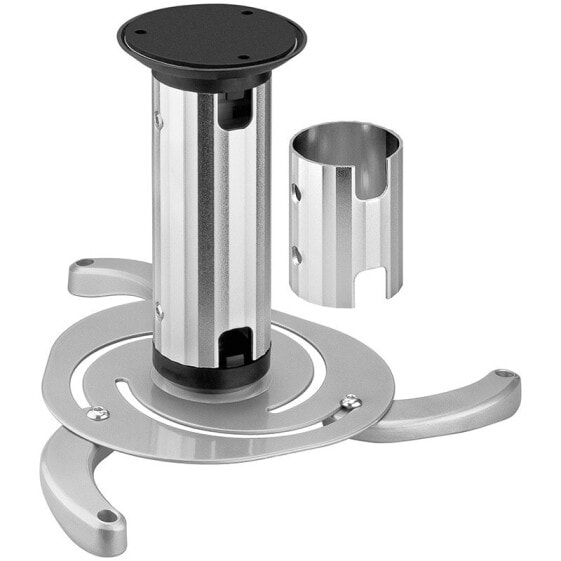 Wentronic Projector Ceiling Mount (M) - Ceiling - 10 kg - Silver - Plastic - Steel - 360° - -15 - 15°