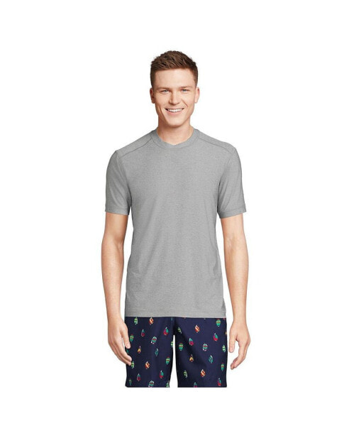 Футболка Lands' End Short Sleeve Swim Tee