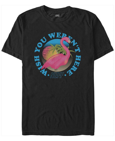 Men's NEFF Wish You Weren't Here Short Sleeve T-shirt