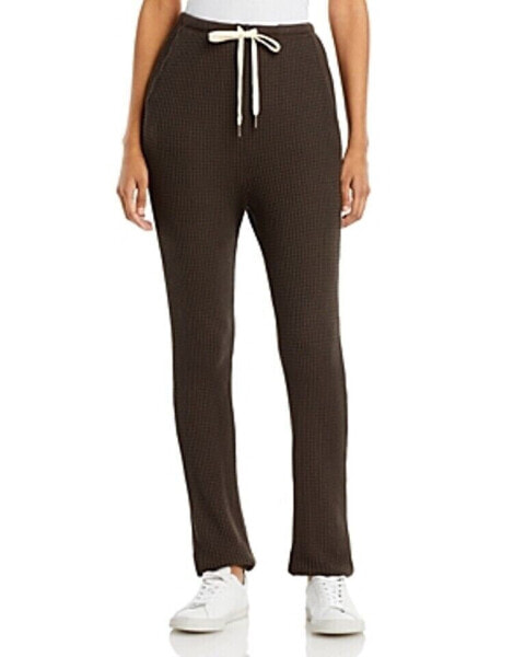 N:philanthropy Zayden Waffle Knit Jogger Pants Chocolate XS