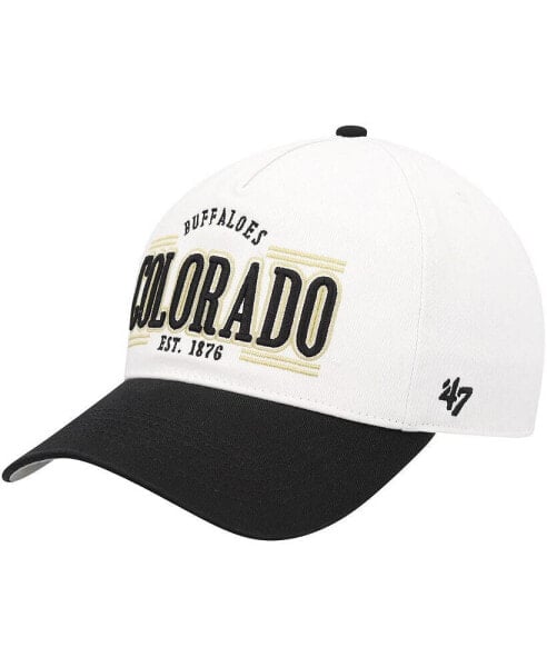 Men's White Colorado Buffaloes Streamline Hitch Adjustable Hat