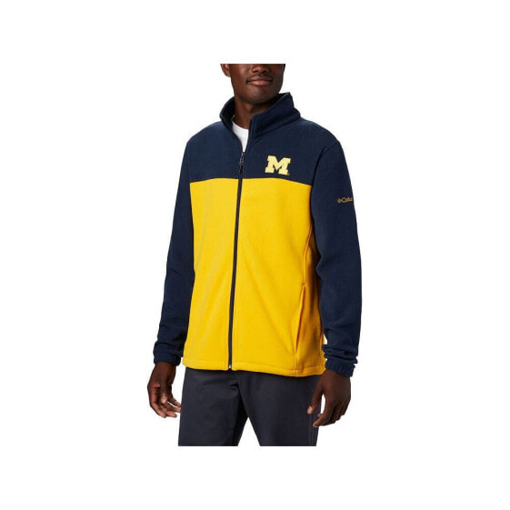Michigan Wolverines Men's Flanker Jacket III Fleece Full Zip Jacket
