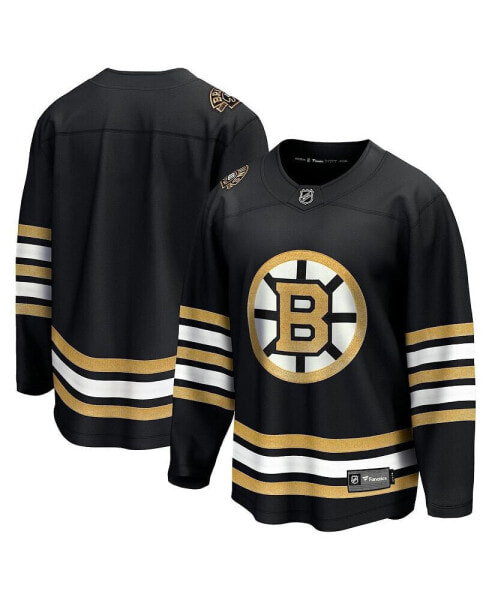 Футболка мужская Fanatics Boston Bruins 100-летие Premier Breakaway черная