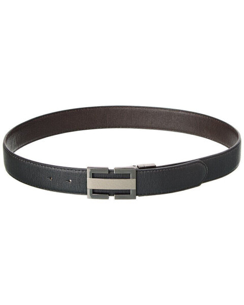 Savile Row Reversible Leather Belt Men's 38