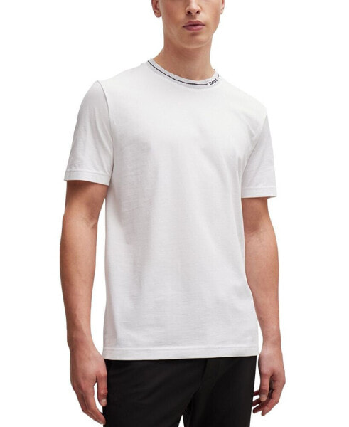 Men's Branded Collar Regular-Fit T-Shirt