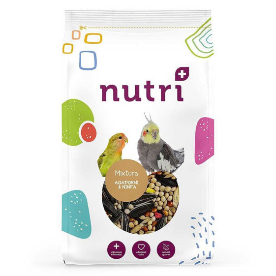 NUTRI+ Mixture Lovebirds And Nymphs Food Birds 900g