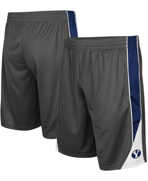 Men's Charcoal Byu Cougars Turnover Shorts