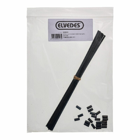 ELVEDES Super Flex Shift Cable Sleeve With Ferrules 10 Units