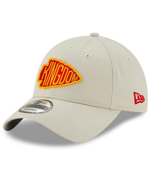 Men's Khaki Kansas City Chiefs Kingdom Playmaker 9TWENTY Adjustable Hat