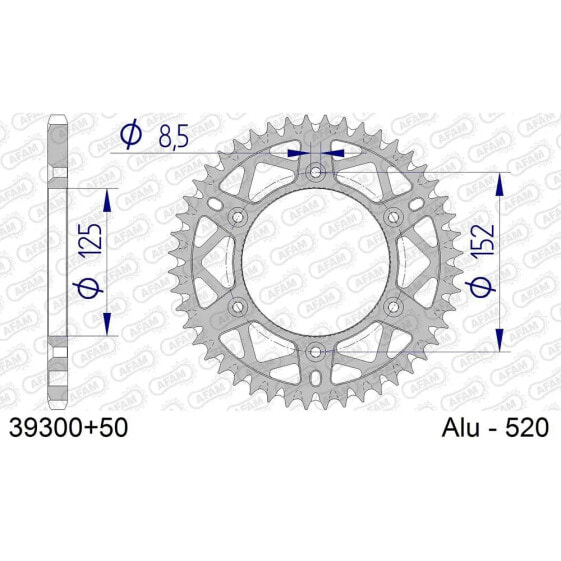 AFAM 39300 Rear Sprocket