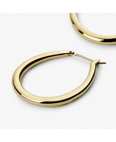 Gold Hoop Earrings - Cuidado