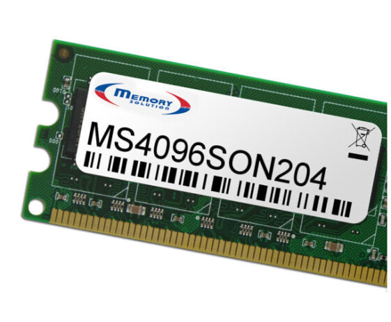 Memorysolution Memory Solution MS4096SON204 - 4 GB - Green
