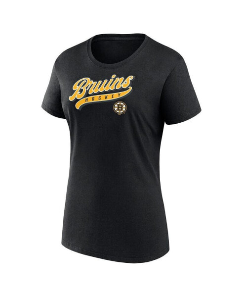 Футболка с шортами для женщин Fanatics Boston Bruins "Start to FinishCombo Pack"