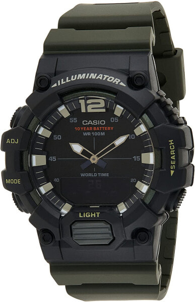 Casio Collection Watch One Size, Green, Strap.