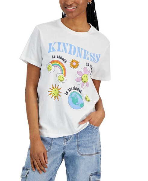 Juniors' Kindness Short-Sleeve T-Shirt