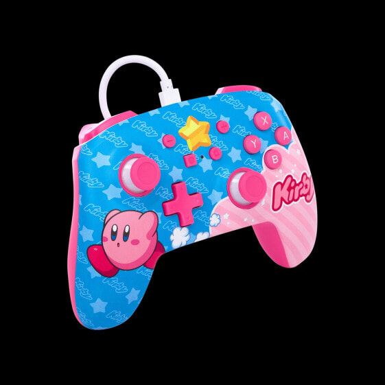 Power A Enhanced Wired Controller for Nintendo Switch - Kirby - Gamepad - Nintendo Switch - Analogue - Wired - USB - Micro-USB