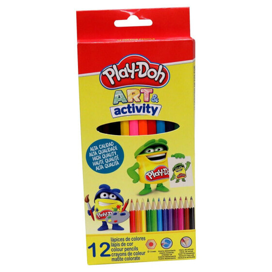 PLAY-DOH 12 Color Pencils