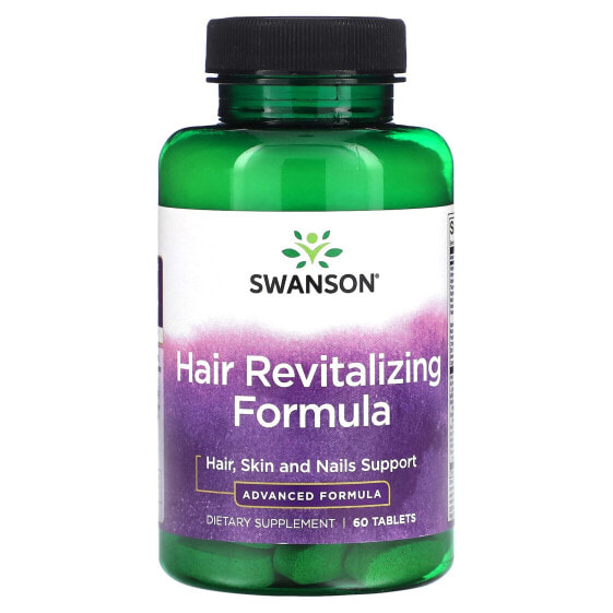 Swanson, Формула для восстановления волос, 60 таблеток
