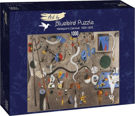 Bluebird Puzzle Puzzle 1000 Joan Miro, Karnawał Arlekina