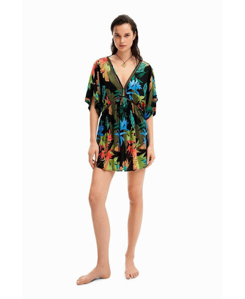 Women's Tropical tunic dress