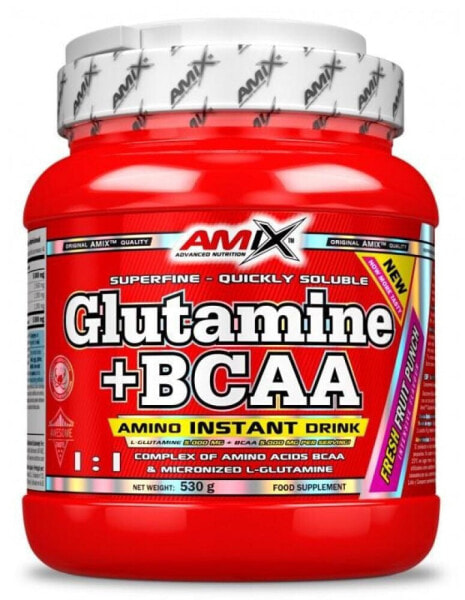 AMIX Gutamine/BCAA 500g Fruits Powders