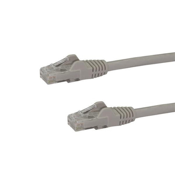5m CAT6 Ethernet Cable - Grey CAT 6 Gigabit Ethernet Wire -650MHz 100W PoE RJ45 UTP Network/Patch Cord Snagless w/Strain Relief Fluke Tested/Wiring is UL Certified/TIA - 5 m - Cat6 - U/UTP (UTP) - RJ-45 - RJ-45