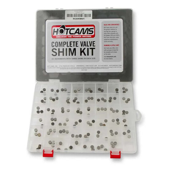 HOT CAMS 1.20-3.50mmX7.48mm Valve Shim 141 pieces