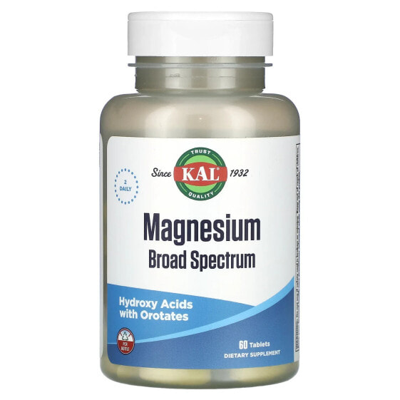 Magnesium Broad Spectrum, 60 Tablets