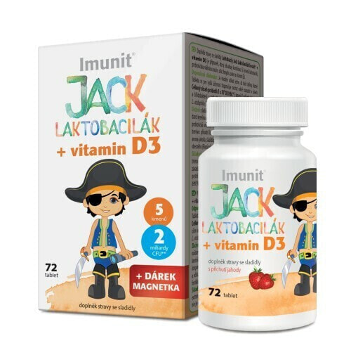 Пробиотик Simply You Immunit Jack Lactobacillus + витамин D3