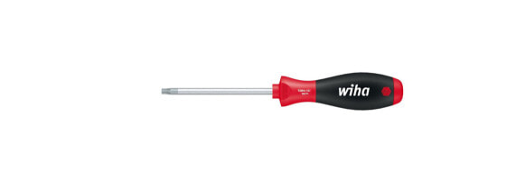 Отвертка Wiha SoftFinish TORX Tamper - 41.1 см - Черно-красная