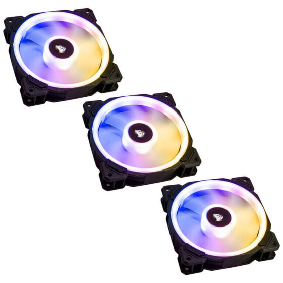 Corsair LL120 Node PRO High Performance PWM Lüfter (RGB), Triple Pack inkl. Controller - 120mm