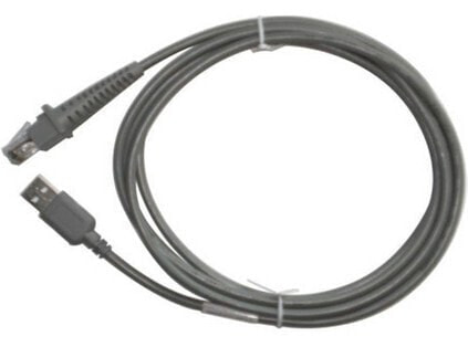 Datalogic Data Transfer Cable - 2 m - USB A - Male/Male - Grey