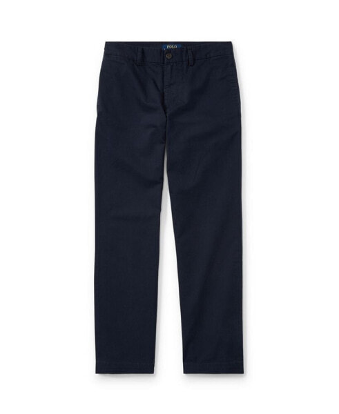 Big Boys Straight Fit Stretch Twill Pant