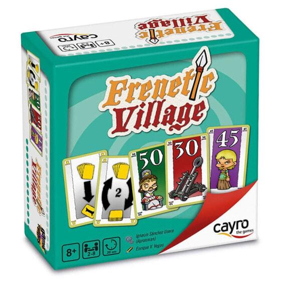 CAYRO Frenetic Village Tables Board Game