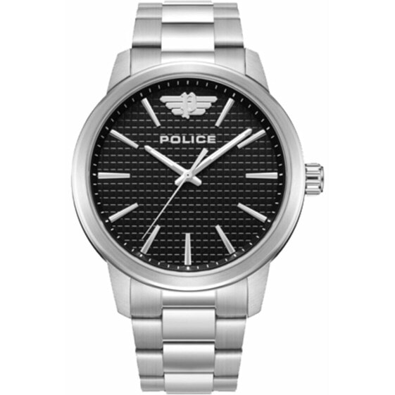 Часы наручные Police PEWJG0018402 Чёрные Серебристые