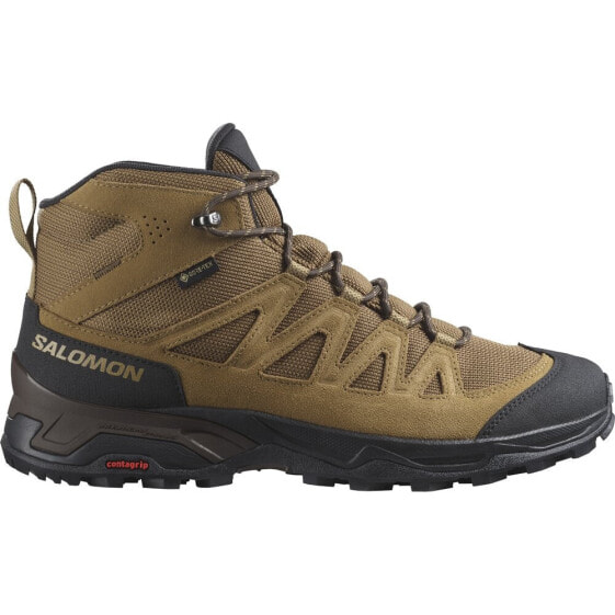 SALOMON X-Ward Leather Mid Goretex Hiking Shoes