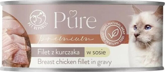 Pet Republic Pet Republic Karma Dla Kota Kurczak w Sosie 80g