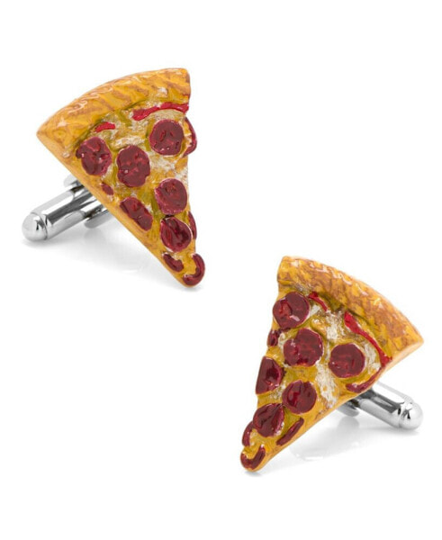 Запонки Cufflinks Inc. 3D Слайс пиццы