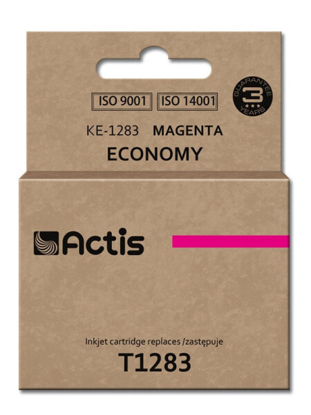 Actis KE-1283 ink (replacement for Epson T1283; Standard; 13 ml; magenta) - Standard Yield - Dye-based ink - 13 ml - 1 pc(s) - Single pack