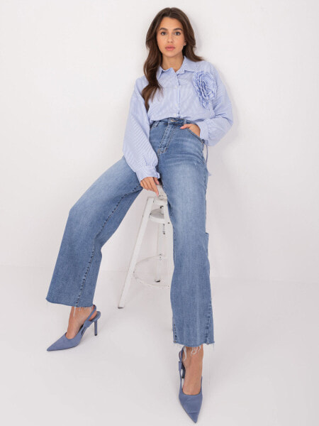 Spodnie jeans-NM-SP-T313-1.28-niebieski