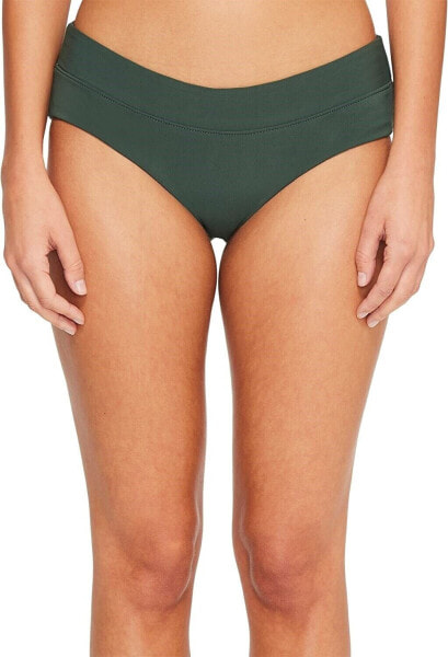 Robin Piccone Women's 247082 Green Moana Hipster Bikini Bottom Swimwear Size XS