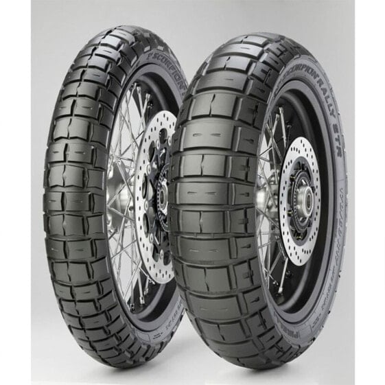 Покрышка задняя для трофи Pirelli Scorpion™ Rally STR 69V TL M/C M+S обеспечивает стабильную езду.