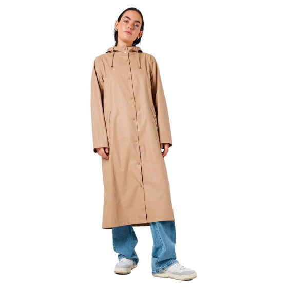 NOISY MAY Sky Long A-Line rain jacket