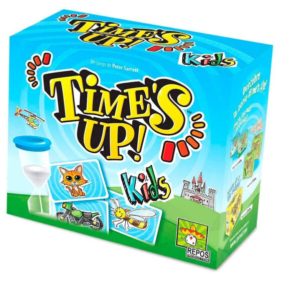 Настольная игра для компании Asmodee Time's Up Kids 1 на испанском, доскаНастольная игра для компании Asmodee Time's Up Kids 1 на испанском, доскаредение