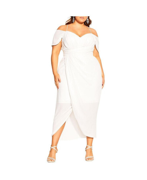 Платье City Chic plus Size Entwine Maxi Dress